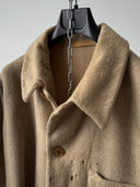 1950s England 'Harrods' HBT Tweed Thrashed Coat