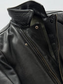 1940s Austrian Motorcycle Leather Jacket