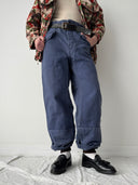 1960s European Work Moleskin Heavy Pants