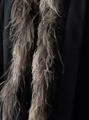 Brunello Cucinelli Fur Neckline Wool Coat