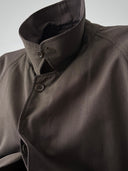1970s Burberry's Single Raglan Balmacaan Coat