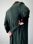 1970s Christian Dior 'Thrashed' Wool Coat