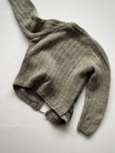 1930s German Women's Thrashed Wool Cardigan