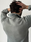 1960s Euro French Terry Faded Training Sweatshirt