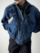 AW1986 Katharine Hamnett Denim Cargo Bomber