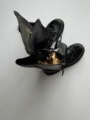 Undercover Black Leather High Boots