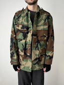 1990s US Army Hot Weather Woodland Camo Jacket