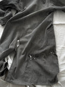 1950s French Workwear Chambray Thrashed Atelier Coat