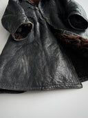 1960s USSR Navy 'Bekesha' Arctic Shearling Coat
