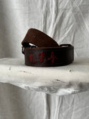Vintage Marithe & Francois Girbaud Leather Belt