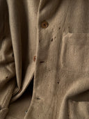1950s England 'Harrods' HBT Tweed Thrashed Coat