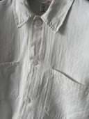 1970s German Workwear Sanfor HBT White Chore Jacket