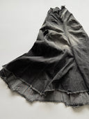2000s W&LT Wild Lethal Trash Denim Maxi Skirt