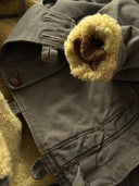 1950s Swedish Army M53 Motorcycle Lined Jacket