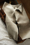 1940s Soviet Farmer Work Linen Trousers