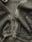 1930s German Women's Thrashed Wool Cardigan
