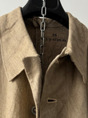 DEADSTOCK 1940s German 'Drillich' HBT Linen Work Jacket