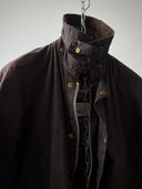 1990s Barbour Bedale Brown Wax Jacket