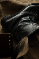 Early 20th Century European Leather Lace Up Boots
