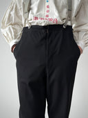 1905 Dated Austro-Hungarian 'Croatian' Bespoke Wool Suit Trousers