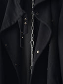1990s Thierry Mugler Asymmetric Cape Coat