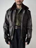 2000s 'Itinerance' G-1 Pilot Cow Leather Jacket