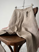 Antique ≈1920s European Firefighter Linen Trousers