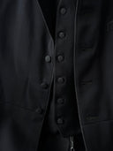 1900s Edwardian Swiss Two Piece Wool Sack Suit