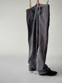 1960s French Workwear Cotton Pique Trousers