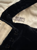 1943 Dated German 'Dirndl' Velvet Corset