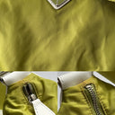Prada 'Lime Green' Nylon Shoulder Bag
