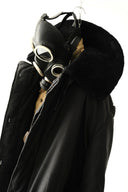 1980s Soviet Winter Black Jacket