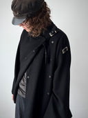 1990s Thierry Mugler Asymmetric Cape Coat
