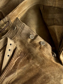 1950s German Faded 'Lederhosen' Pants