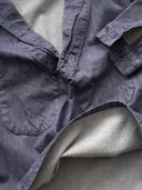 1970s French Marine Sailor Denim Suit