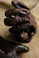 1960s European Distressed Moto Gloves