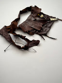 Old Moroccan Handmade Leather Bag
