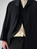 1900s Edwardian Swiss Two Piece Wool Sack Suit