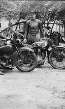 1940s German Double Breasted Motorcycle 'Hafa' Jacket