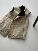 1960s USSR Army Officer Sheepskin Gilet