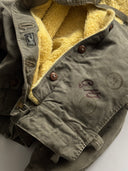 1950s Swedish Army M53 Motorcycle Lined Jacket