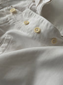 1950s European Work White Trousers