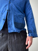 1970s French Workwear 'Molinel' Thrashed Chore Jacket