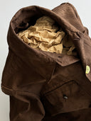 1960s Swedish Army Work Brown Jacket