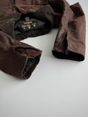 Vintage Barbour 'Cameron' Women's Brown Wax Coat