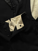 1930s French Bespoke 'Francy' Tuxedo Three Piece Wool Suit