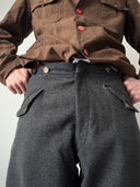 1940s European Wool Jodhpurs Breeches
