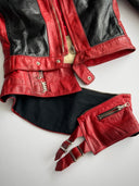1970s Harro 'Kombi' West Germany Leather Moto Jacket