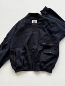 1980s Issey Miyake Sport 'Care Label' Cotton Bomber Jacket