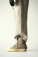 1940s Soviet Farmer Work Linen Trousers